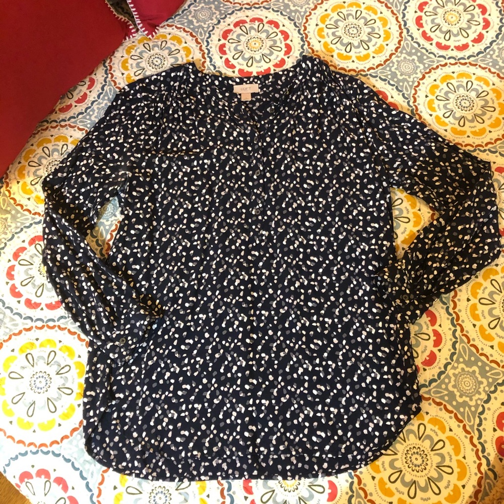 Loft Long or 3/4 Sleeve Tunic Top